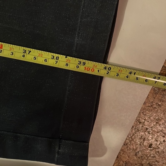 St. John Sport Blue Straight Leg Gold Hardware Jeans - Picture 12 of 14